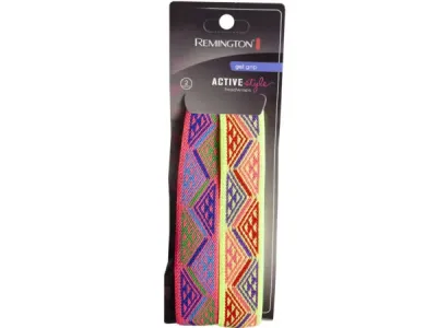 bulk buys KA716 - Remington Gel Aztec Stretch Headwraps - 2 Pack Assorted Colo