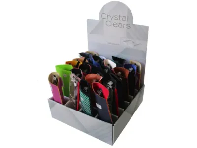 Bulk Buys GE434 - Chic Lucite Reading Glasses with Elegant Pouch