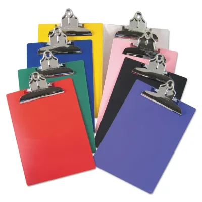 SAUNDERS MFG. CO., INC. SAU 21800 - Saunders Recycled 1 Capacity Plastic Clipboard - 1 Clip Capa