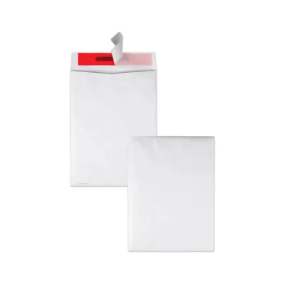 QUALITY PARK PRODUCTS QUAR2400 - Tamper-Indicative Tyvek Mailers, 9 x 12, White