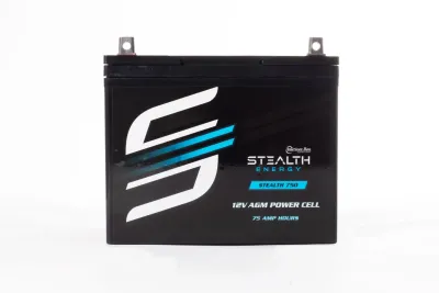 American Bass STEALTH750 - American Bass Stealth 12V 75AH Battery for Amplifiers
