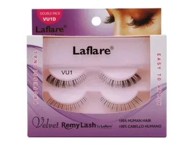 bulk buys CA684 - LaFlare Velvet Remy 100% Human Hair Lower Eyelashes