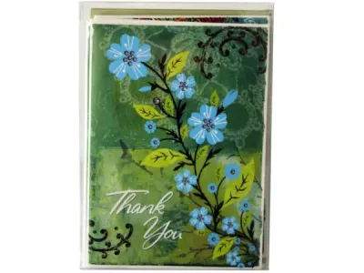 bulk buys OP979 - Mystique Thank You Cards - Elegant Designs for Every Occasio