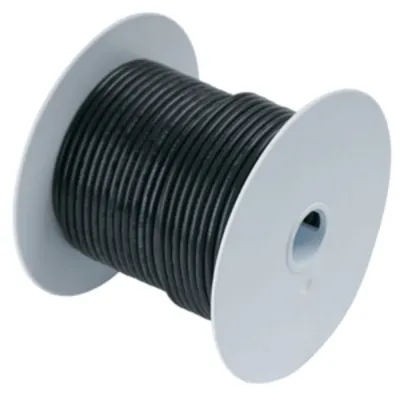 Ancor 100025 - <B>Black 18 AWG Tinned Copper Wire - 250<B><br><br>Ancor Mar
