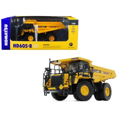 First Gear 50-3387 - Komatsu HD605-8 Dump Truck 150 Scale Diecast Model