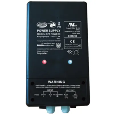 Milennia MILSPAPOWER9 - Milennia SPAPOWER9 Water Resistant Power Supply