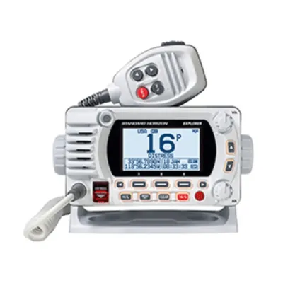 Standard Horizon GX1850W - Standard Horizon GX1850 Fixed Mount VHF - NMEA 2000 - White