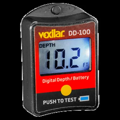 Vexilar DD-100 - Vexilar Digital Depth & Battery Gauge