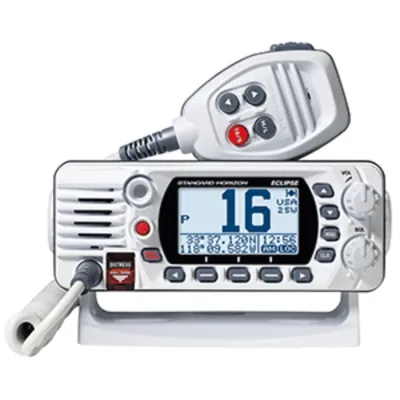Standard Horizon GX1400GW - GX1400G Fixed Mount VHF with GPS - White