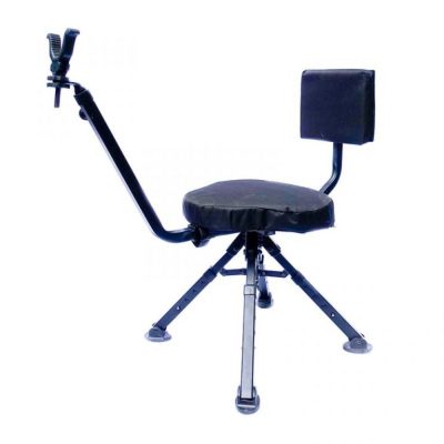 Benchmaster BMGBSC2 - The Benchmaster Four Leg Ground Blind Shooting chair has a d