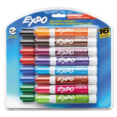 Newell Brands 80699 - Chisel Tip Dry Erase Marker - Assorted Colors