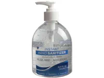 bulk buys HX266 - 500ML Instant Gel Hand Sanitizer with Pump Dispenser