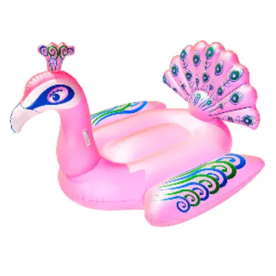 Aqua Leisure AFR13613PK - <p><strong>Aqua Flash Light Up Princess Peacock Ride-On Floa