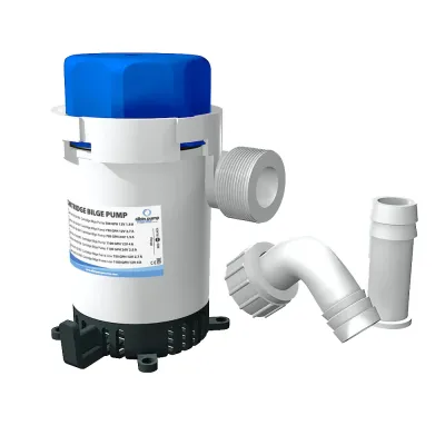 Albin Pump Marine 01-02-002 - Albin Pump 12V Bilge Pump - 500GPH Submersible System