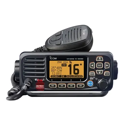 Icom M330 51 - ICOM M330 VHF Compact Radio - Black