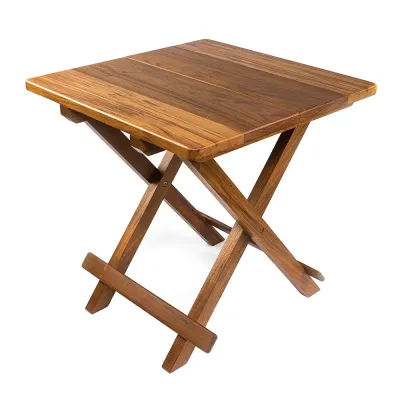 Whitecap 60031 - Teak Solid Top Fold Away Table