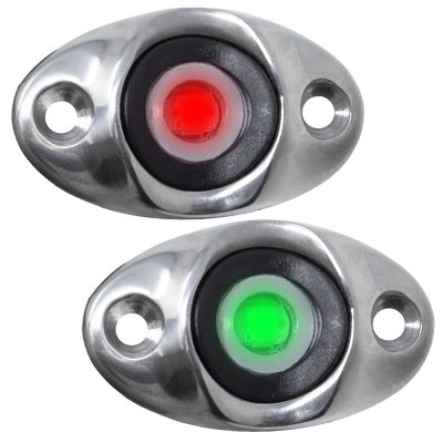 TACO Marine F38-6610D - TACO SURFACE MOUNT LED SIDE NAVIGATION LIGHT SET