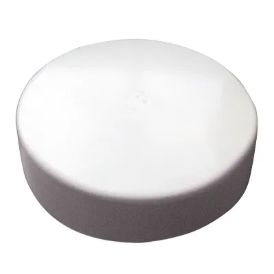 Monarch WFPC-10.5 - Durable White Flat Piling Cap - 10.5 Inch Size