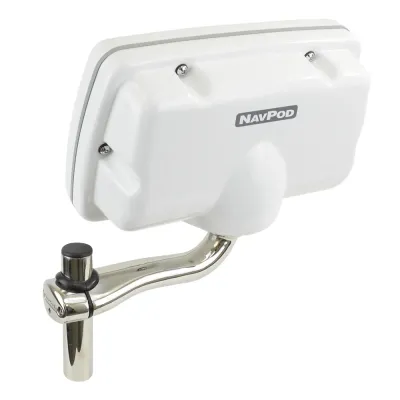 NavPod RMX4600-06 - RailMount for Simrad NSS9 evo3  B&G Zeus3 9 - 1 or 1.25 Tubi