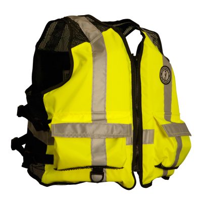 Mustang Survival MV1254T3-XXL/XXXL - MUSTANG HIGH VISIBILITY INDUSTRIAL MESH VEST XXLXXXL