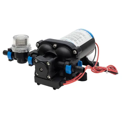 Albin Pump Marine 02-01-004 - 12V Water Pressure Pump - 3.5 GPM for On-Demand Supply