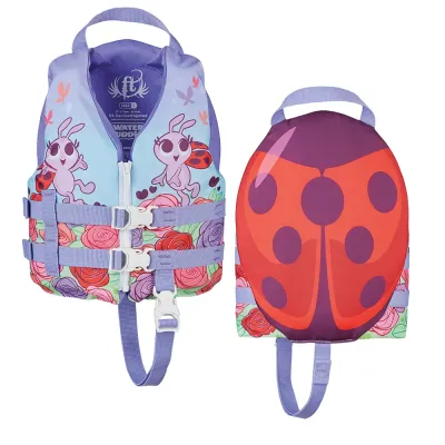 Full Throttle 104300-100-001-19 - Full Throttle Water Buddies Life Vest - Child 30-50lbs - Lad