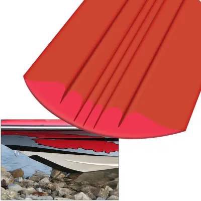 Megaware 20804 - Megaware KeelGuard - 4 Red Boat Keel Protector