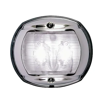 Perko 0170MSNDP3 - LED Stern Light - White - 12V - Chrome Plated Housing