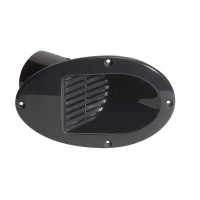 Innovative Technology 541-0000-7 - Black Marine Hull Mount Horn for Small Vessels