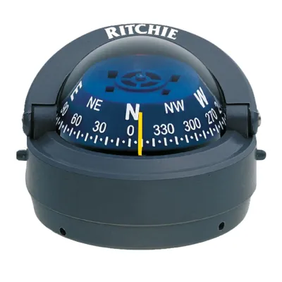 Ritchie S-53G - Ritchie S-53G Explorer Compass - Surface Mount - Gray Finish