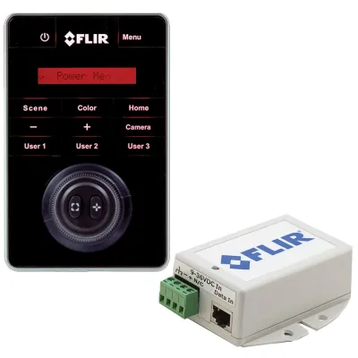 Flir Systems T70478 - FLIR JCU-2 Joystick Control Unit with POE Injector