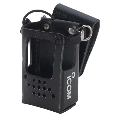 Icom LCF1052S - Premium Leather Case for ICOM F52D and M85 Radios