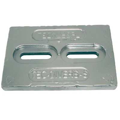 Tecnoseal TEC-DIVERS-SAL - Tecnoseal Aluminum Anode Plate - 6 x 4 x 12