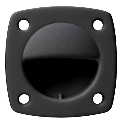Whitecap 3360BC - Small Black Nylon Flush Pull for Easy Access