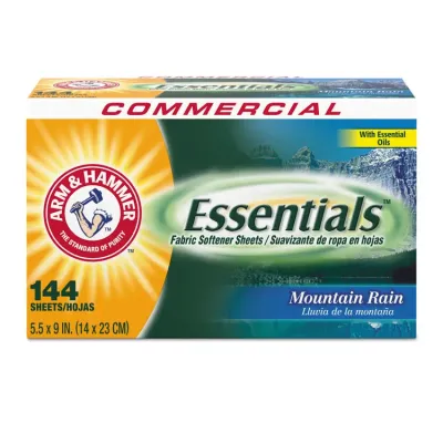 CHURCH & DWIGHT CO 33200-00102 - Essentials Dryer Sheets, Mountain Rain, 864 Sheets