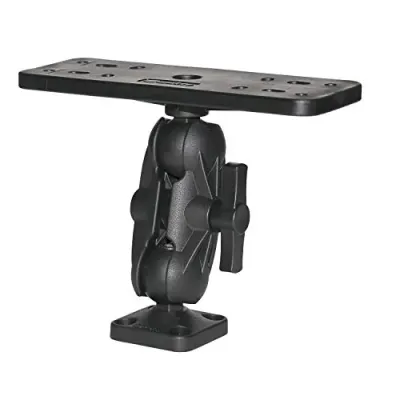 Scotty Fishing 0163 - Scotty 163 1.5 Ball Mount wFishfinder & Universal Mounting P