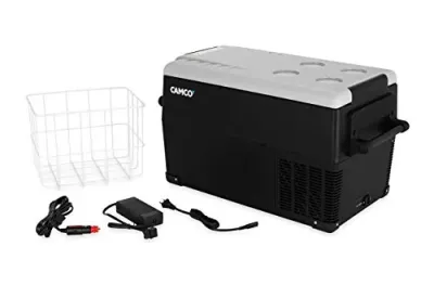 Camco 51514 - 35L CAM 350 Portable Fridge Freezer for Road Trips