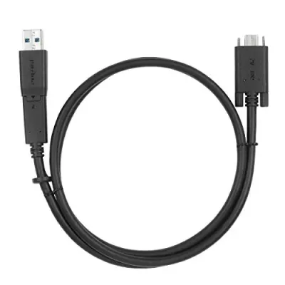 Targus ACC1133GLX - 1M USB-C Male Cable with Screw Connector