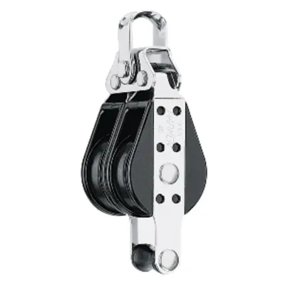 Harken 128 - Harken 38mm Double Big Bullet Block w/Becket