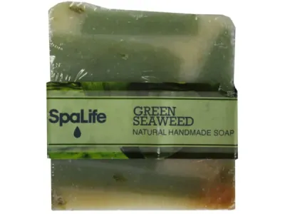 bulk buys HP221 - Green Seaweed Natural Handmade Cake Soap - 4 oz