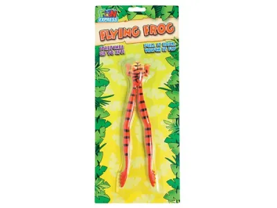 bulk buys KA800 - Fun Stretch Launch Frogs - Assorted Colors