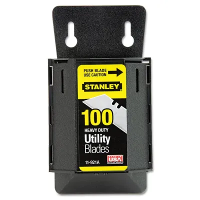 BLACK BOX CORPORATION 11-921A - Wall Mount Utility Knife Blade Dispenser - 100 Blades