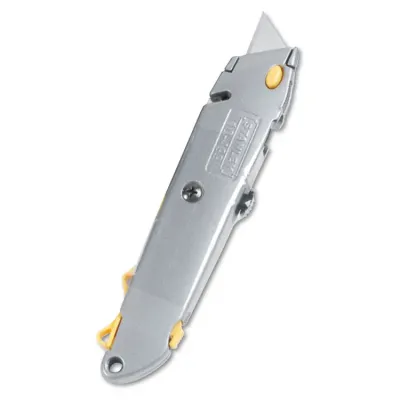 BLACK BOX CORPORATION 10-499 - Quick Change Retractable Utility Knife with Twine Cutter