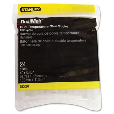 BLACK BOX CORPORATION GS20DT - Dual Temperature Glue Sticks - 24 Pack, 0.45 x 4