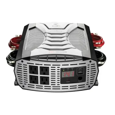 COBRA ELECTRONICS CBRCPI3000W - Cobra 3000W PRO Power Inverter for Ultimate Performance
