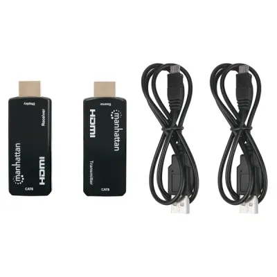 Manhattan 207539 - Manhattan 1080P HDMI Over Ethernet Extender Kit