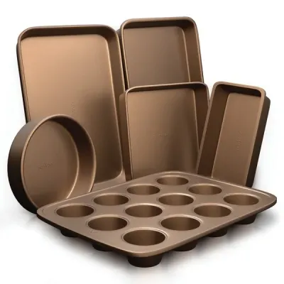 NUTRICHEF NCBK6TR7 - 6PC NONSTCK BKNG PNS