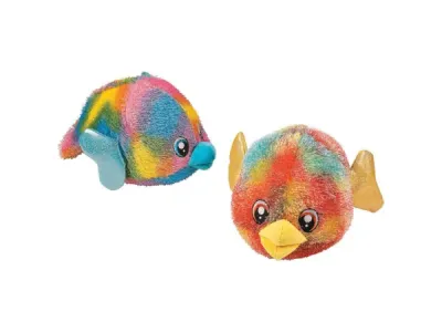 bulk buys FB783 - Giant 14 Colorful Plush Puffer Fish Toy