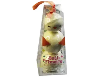 bulk buys FB804 - Colorful Baby Chick Bath Fizzer Set - 3 Pieces
