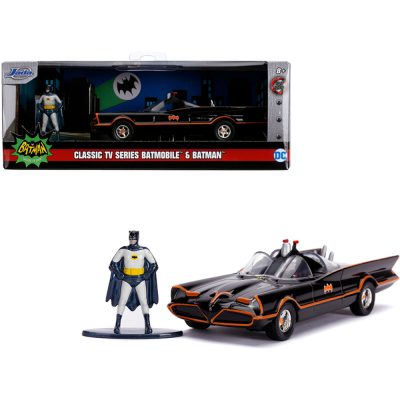 Jada Toys 31703 - 1966 Batmobile with Diecast Batman Figurine Batman (1966-196